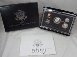1992-1998 US Mint Premier Silver Proof Sets 90% Silver OGP COA 7 Annual Sets