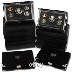 1992-1998 US Mint SILVER PREMIER Proof Set Mint Box? 1x Random LOT HOARD