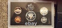 1992-1998 US Mint Silver Proof Sets 90% Silver OGP COA 7 Annual Sets