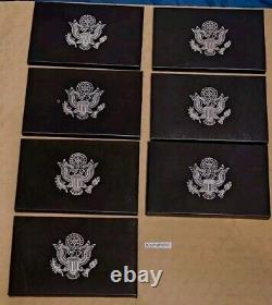 1992-1998 US Mint Silver Proof Sets 90% Silver OGP COA 7 Annual Sets 35 Coins
