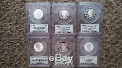 1992 -2015 Silver Washington Quarter Proof Set Collection PCGS PR70DCAM 40 Coins