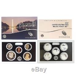 1992-2017 S Proof Set Run Box & COA 90% Silver US Mint 26 Sets 269 Coins