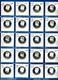 1992 S 2024 S Silver Proof Kennedy Half Dollar Set 33 Coins