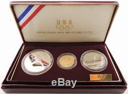 1992 U. S Olympic Gold Silver Proof Coin Set