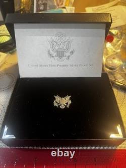 1992-s United States Mint Premier Silver Proof Coin Set
