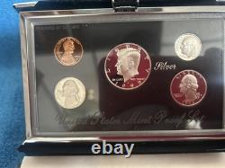 1992 thru 1995 U. S. Mint Premier Silver Proof Sets OGP /COA