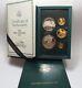 1993-p Proof Gold & Silver American Eagle 5 Coin Philadelphia Set Box & Coa
