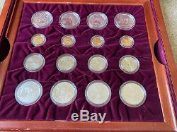 1995 1996 U. S. Olympic Games 32-Coin Gold & Silver Commemorative Set Proof & BU