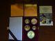 1995 American Eagle 10th Anniversary Set Proof Gold Silver Coins With/box & Coa