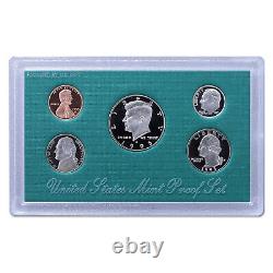 1995 S Proof Set 10 Pack Nice Original Boxes & COAs US Mint 50 Coin Lot