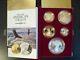 1995 W 10th Anniversary Gold & Silver 5 Coin Proof Set 100% Perfect