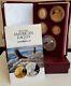 1995-w 5 Coin Proof American Eagles 10th Anniversary Set With Box & Coa