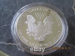 1995-W Anniversary Set Silver Eagle $1 Proof Key to Series JA005