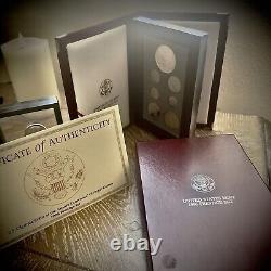 1996 PRESTIGE Proof Set. U. S. Mint Made. Complete & Original. With Box