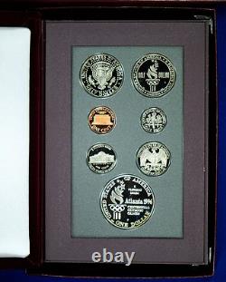 1996 PRESTIGE Proof Set. U. S. Mint Made. Complete & Original. With Box