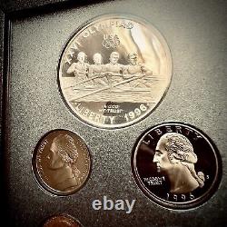 1996 PRESTIGE Proof Set. U. S. Mint Made. Complete & Original. With Box
