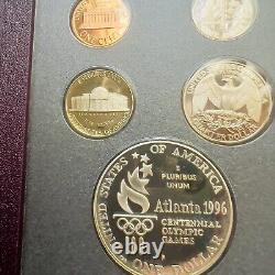 1996 PRESTIGE Proof Set. U. S. Mint Made. Complete & Original. With Box
