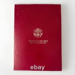 1996 PRESTIGE Silver Proof Set Complete with COA & Original Box