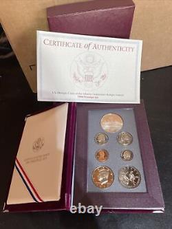 1996 Silver Prestige Mint Set With Box And Coa. KEY DATE