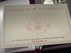 1996-s Prestige Proof Set / Hard To Find / Unc / Only (55,000) Minted