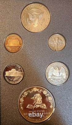 1997 U. S. Prestige Proof Set Silver Dollar Botanic Gardens