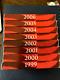 1999-2006 U. S. Mint Complete Silver Proof Sets With Boxes & Coa's