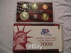1999-2008 &09 Silver Proof Sets WithBoxes and COA for all 115 Coins