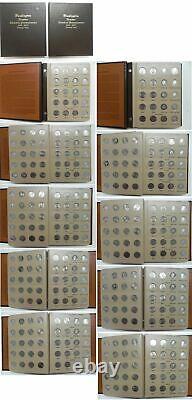 1999-2008 200 Coin State Quarter PDSS Set withSilver Proofs in 2 Dansco Albums