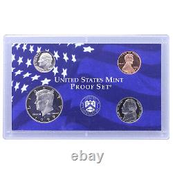 1999-2008 Proof Set Run Original Boxes & COAs 10 Sets CN-Clad US Mint 109 Coins