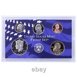 1999-2008 Proof Set Run Original Boxes & COAs 10 Sets CN-Clad US Mint 109 Coins
