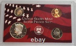 1999-2008 US Mint Silver Proof Partial Set 51 Coins 10 Sets No Quarters 90%