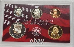 1999-2008 US Mint Silver Proof Partial Set 51 Coins 10 Sets No Quarters 90%