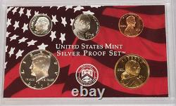 1999-2008 US Mint Silver Proof Partial Set 51 Coins 10 Sets No Quarters 90%