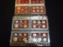 1999-2008 United States Mint Silver Proof Sets