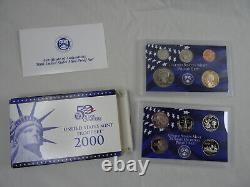 1999-2009 US Mint Proof Sets with Box & COA Lot of 127 Coins (11 Annual Sets)