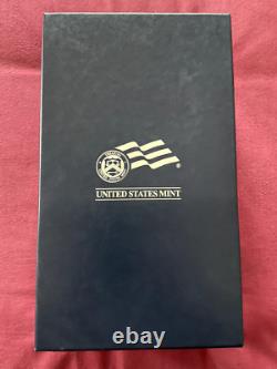 1999-2009 complete US mint proof sets with deluxe storage box