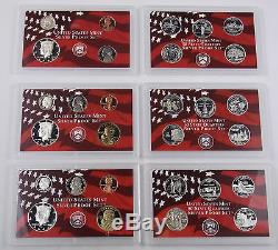 1999-2011 Complete U. S Mint Silver Proof Sets withState Quarters Lot x13 (#3896)