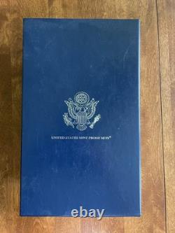 1999-2012 S Proof Sets with Boxes & COAs, OGP With Mint Box 169 Coins 14 Sets
