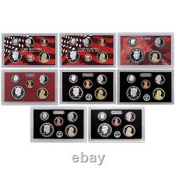 1999-2021 Partial Silver Proof Set Run No Box or COA 90% Silver 23 Sets 125 Coin