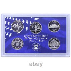 1999 S Proof Set 10 Pack Nice Original Boxes & COAs US Mint 90 Coin Lot
