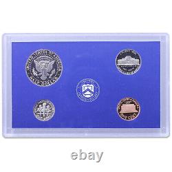 1999 S Proof Set 10 Pack Nice Original Boxes & COAs US Mint 90 Coin Lot