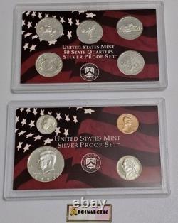1999 S SILVER Proof Set in Original Box with COA, From Storage FIRST IN SERIES
