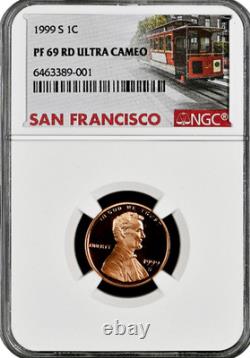 1999-S Silver Proof Set 9 Coin US Mint Set NGC graded PF69 Ultra Cameo