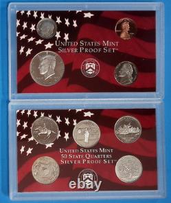 1999-S United States Mint Silver Proof Set 9-Coins OGP