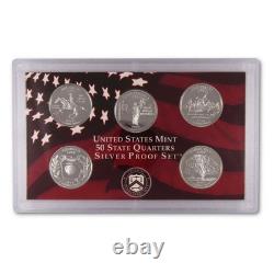 1999 Silver Proof Set U. S. Mint Original Government Packaging OGP COA