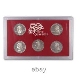 1999 Silver Proof Set U. S. Mint Original Government Packaging OGP COA