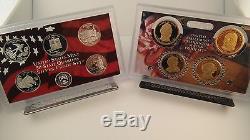1999 THRU 2008 SILVER PROOF SETS WITH COAs & BOXES