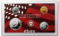1999 US Silver Proof Set Original Government Packaging Note Melt Is Over 95.00