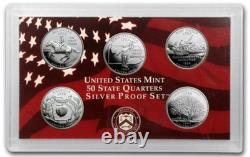 1999 US Silver Proof Set Original Government Packaging Note Melt Is Over 95.00