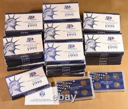 1999 United States 9-Coin Proof Sets in Original Packaging 36 Sets
